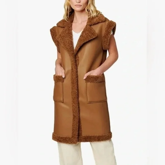 Blank NYC Touch and Go Long Vest - Picture 2 of 10